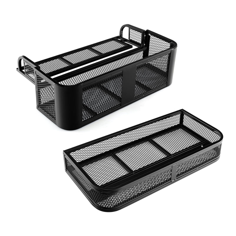 Load image into Gallery viewer, Goplus Heavy Duty Luggage Carrier with Metal Mesh Frame ATV/UTV Cargo Basket
