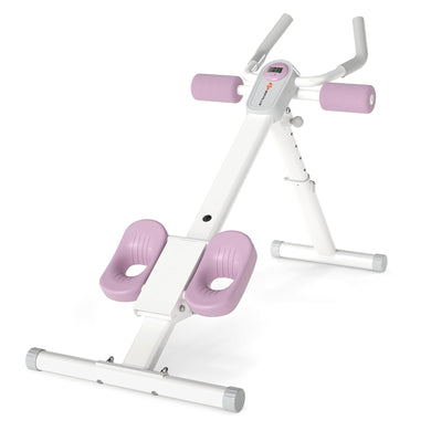 Goplus Adjustable Foldable Ab Workout Equipment with Knee Protection