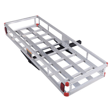 Aluminum Luggage Basket Rack - Goplus