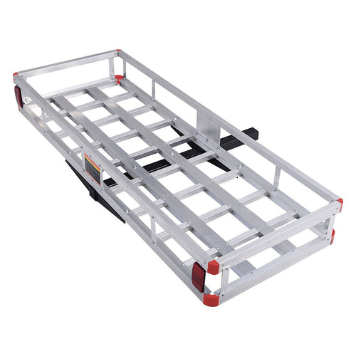 Aluminum Luggage Basket Rack - Goplus