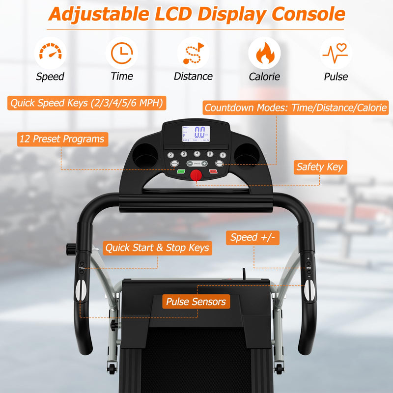 Load image into Gallery viewer, Goplus Foldable Treadmills for Home

