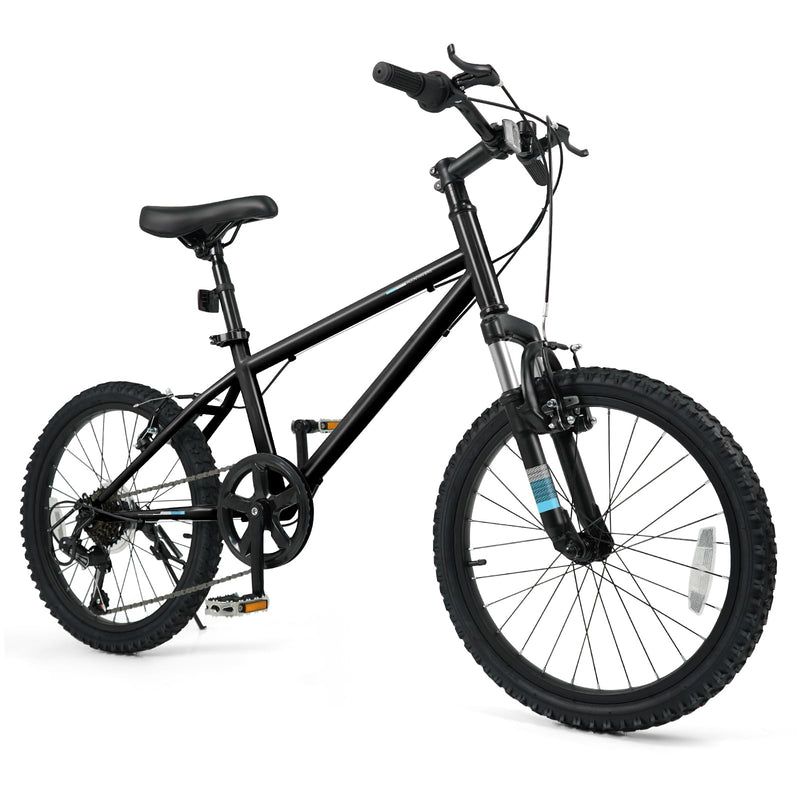 Load image into Gallery viewer, Goplus 20/24 Inch Kids Mountain Bike w/ 6-Speed Drivetrain &amp; Suspension Fork
