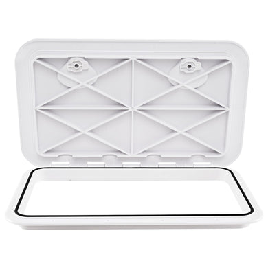 Goplus 24” x 14” Boat Hatch with 180° Lid Hinge & Non-Slip Surface