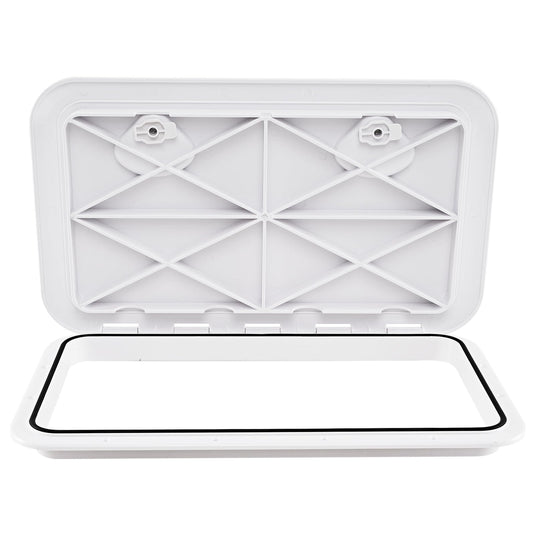 Goplus 24” x 14” Boat Hatch with 180° Lid Hinge & Non-Slip Surface