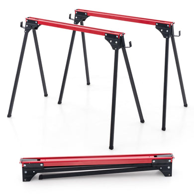 Goplus Saw Horses 2 Pack Folding