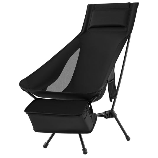 Goplus Portable High Back Camping Chairs for Adults Outside Hiking Beach