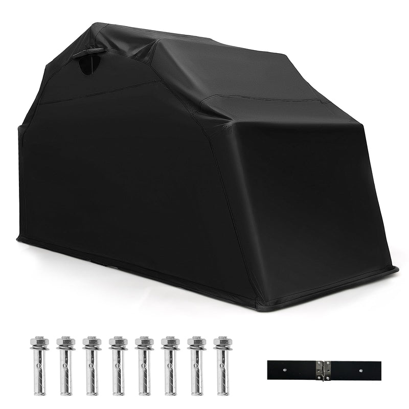 Load image into Gallery viewer, Goplus Motorcycle Shed, Waterproof Motorcycle Garage with 600D Oxford Fabric
