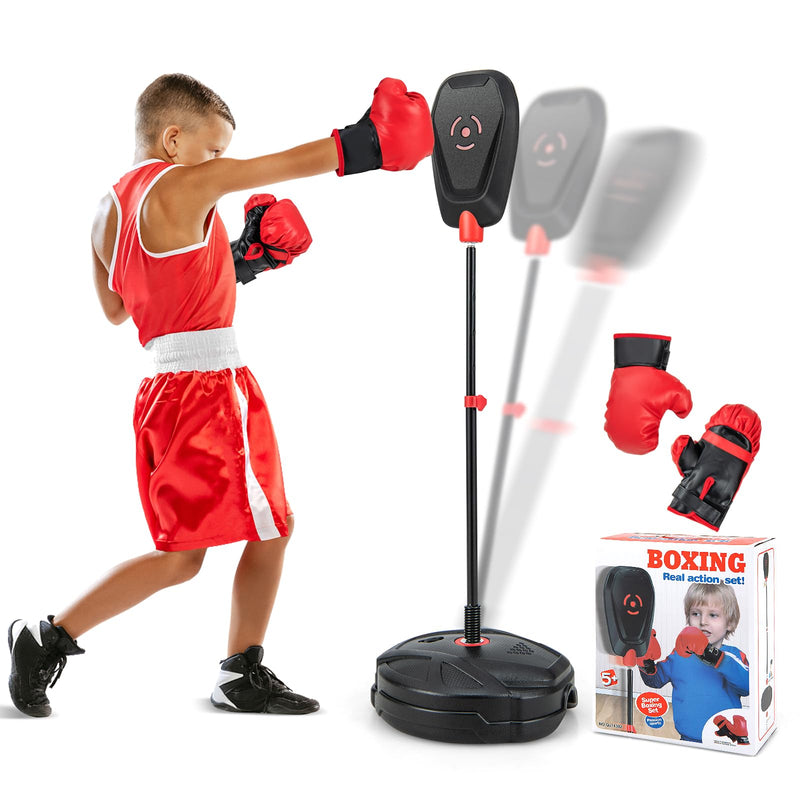 Load image into Gallery viewer, Goplus Inflation-Free Punching Bag, Boxing Bag Set with Boxing Gloves
