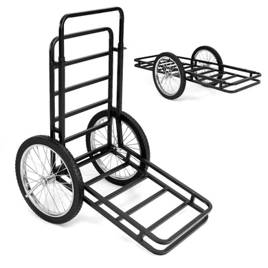 Goplus 550 LBS Adjustable Folding Deer Cart with 20 Inch Big Wheels