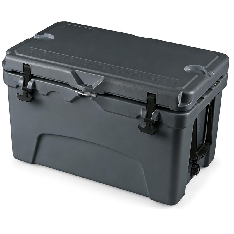 Load image into Gallery viewer, Goplus 45QT Hard Cooler w/Portable Handles &amp; Cup Holders for Camping Fishing Beach
