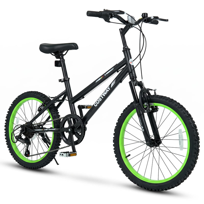 Load image into Gallery viewer, Goplus 20/24 Inch Kids Mountain Bike | 7 Speed Bicycle w/Suspension Fork
