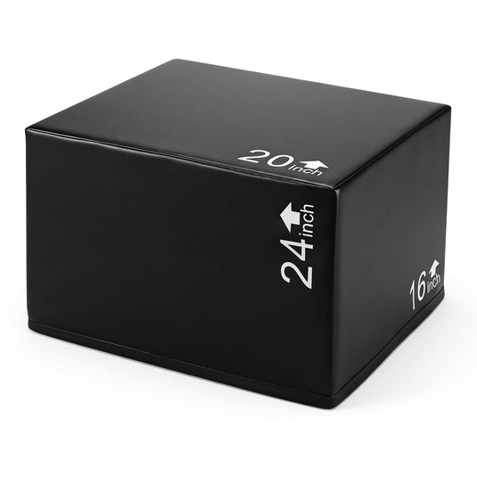 Goplus 3 in 1 Foam Plyometric Jump Box | High Density Foam Plyo Box for Home Gym