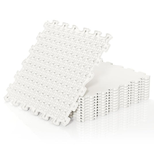 Goplus Hockey Flooring Tiles for Training | Skateable Board Artificial Ice Mat for Indoor Outdoor