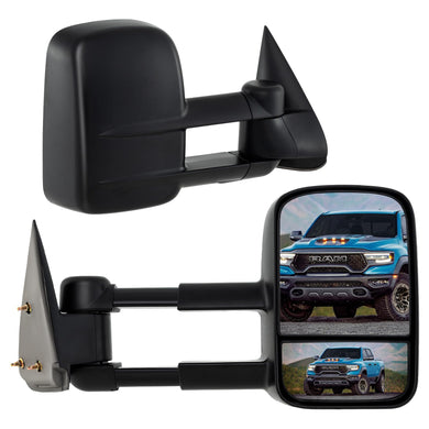 Goplus Extenable Tow Mirrors for 1999-2006 Chevy Silverado GMC Sierra 1500 2500HD 3500HD
