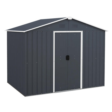 Goplus Outdoor Storage Shed with Floor