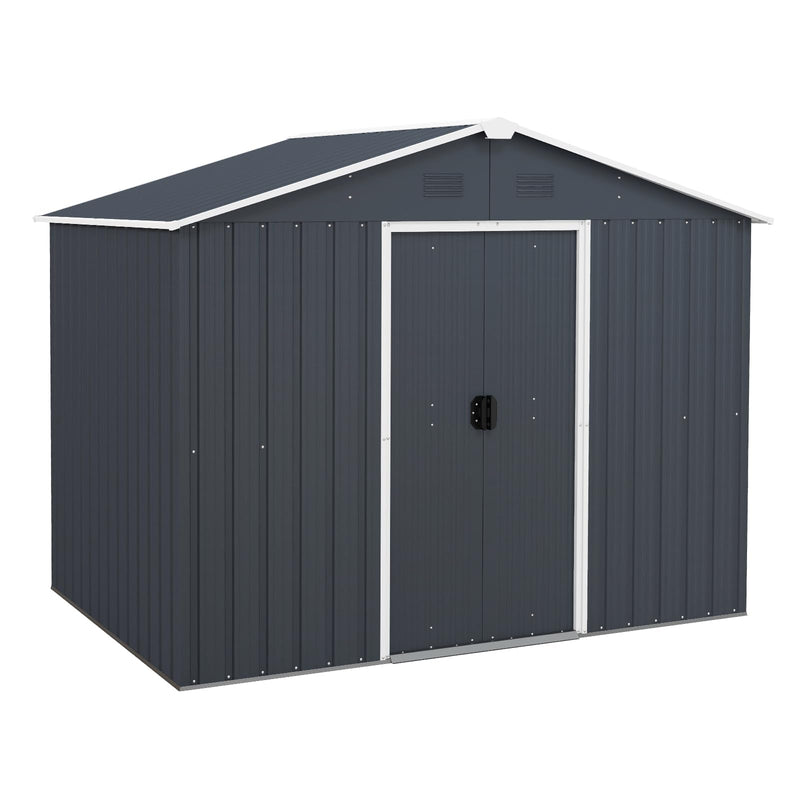 Load image into Gallery viewer, Goplus Outdoor Storage Shed with Floor

