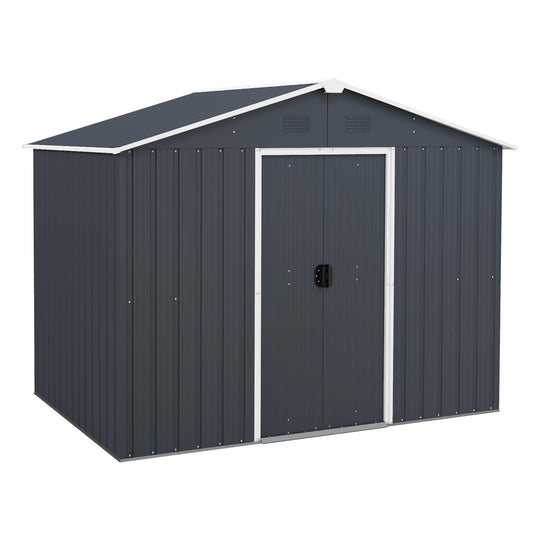 Goplus Outdoor Storage Shed with Floor