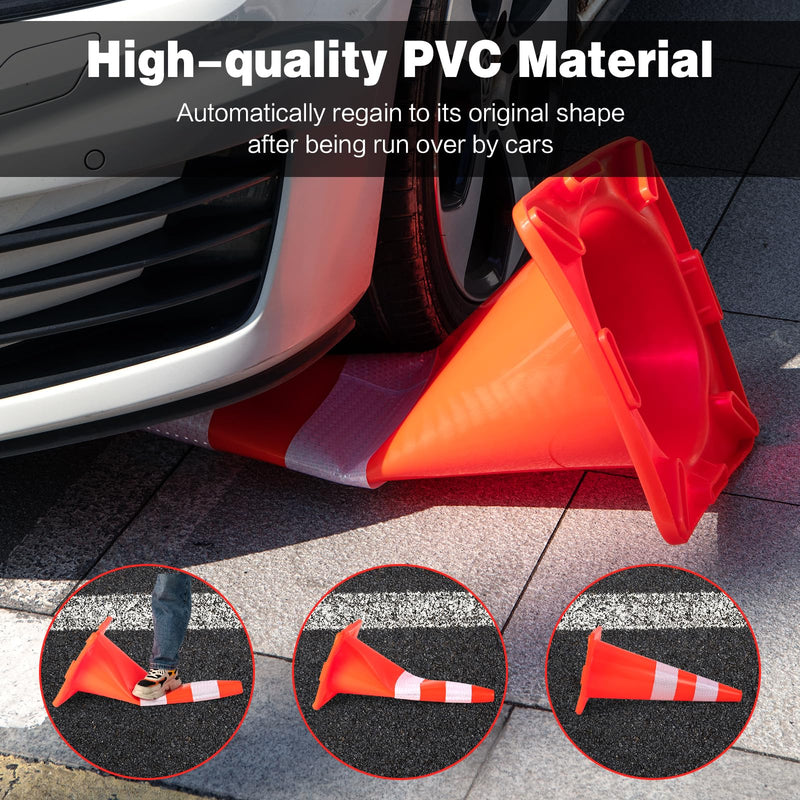 Load image into Gallery viewer, Goplus PVC Traffic Cones
