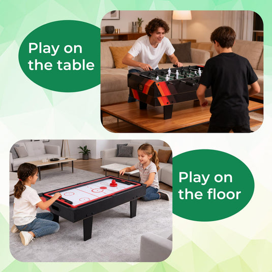 Goplus 4 in 1 Multi Game Table Stackable Combo Tabletops for Home