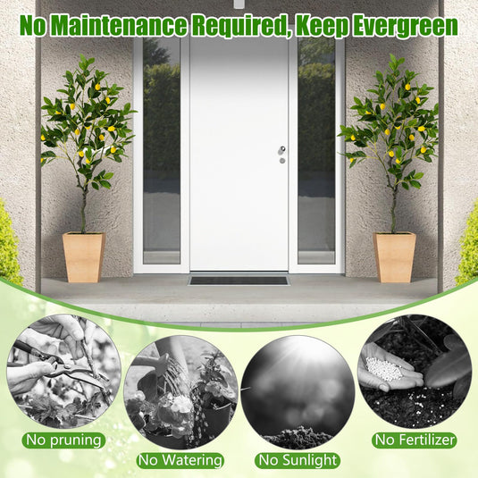 Goplus Artificial Lemon Tree