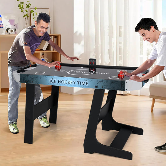 Goplus 56 Inch Air Hockey Arcade Game Table with Digital LED Scoreboard