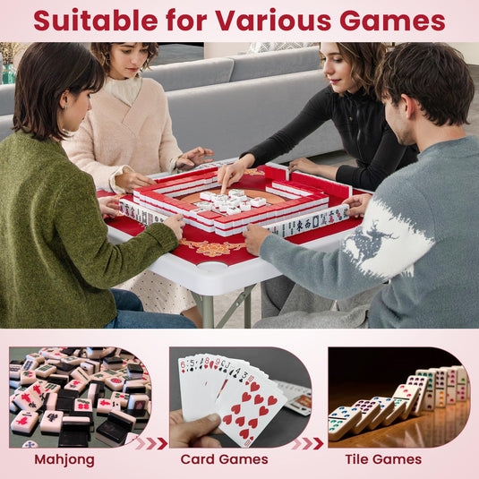 Goplus Mahjong Table, 35