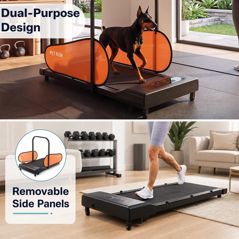 Load image into Gallery viewer, Goplus Indoor Dog Treadmill for Small &amp; Medium Dogs Supports up to 243 LBS
