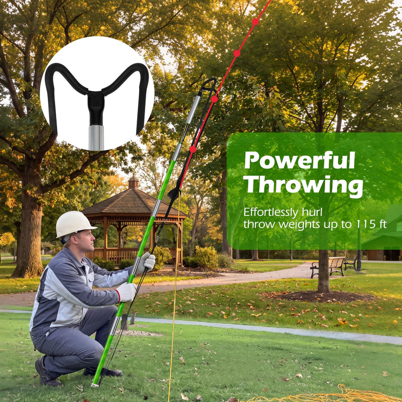Load image into Gallery viewer, Goplus Arborist Throw Line Launcher Rope Launcher for Tree Work
