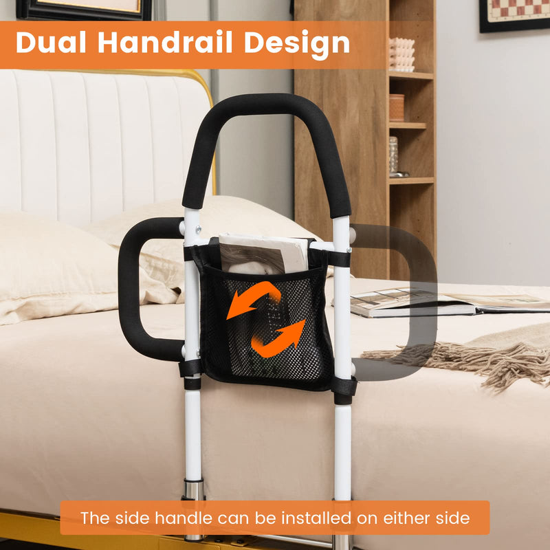 Load image into Gallery viewer, Goplus Bed Rails for Elderly Adults, Medical Bed Support Bar Mobility Assistant

