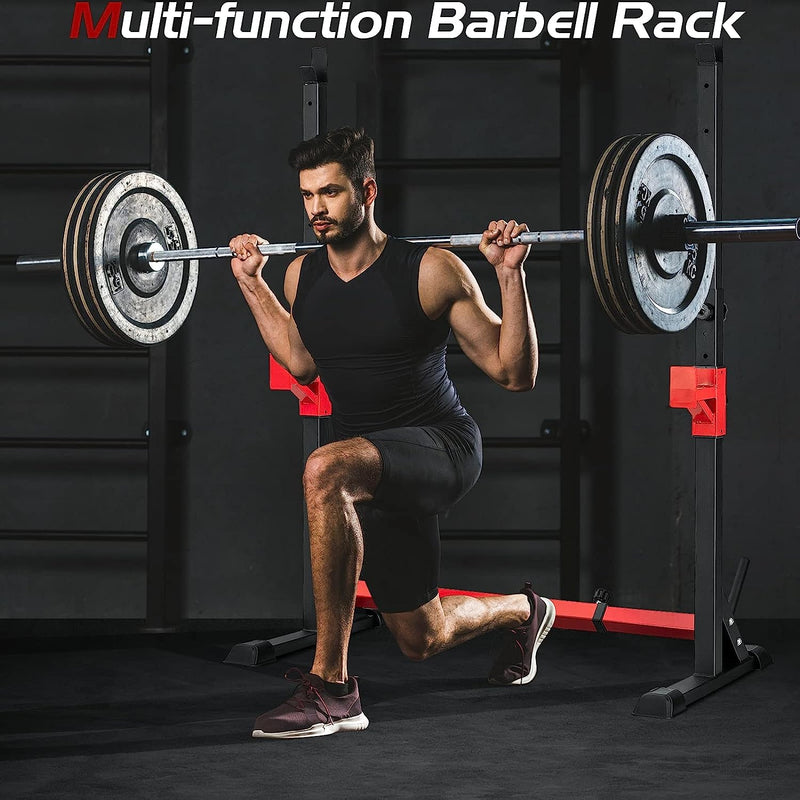 Load image into Gallery viewer, Goplus Olympic Weight Bench with Squat Rack
