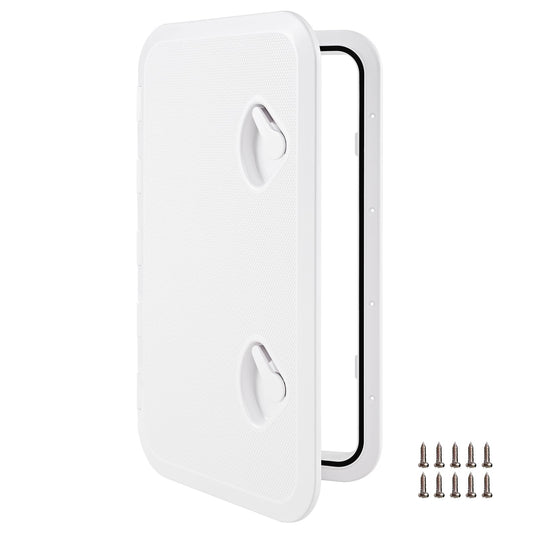 Goplus 24” x 14” Boat Hatch with 180° Lid Hinge & Non-Slip Surface