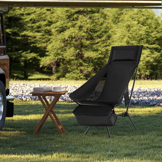 Goplus Portable High Back Camping Chairs for Adults Outside Hiking Beach