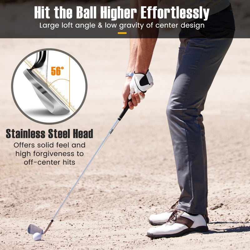 Load image into Gallery viewer, Goplus Golf Wedge 56/60 Degree Gap Sand Lob Wedge Right Handed for Men Women
