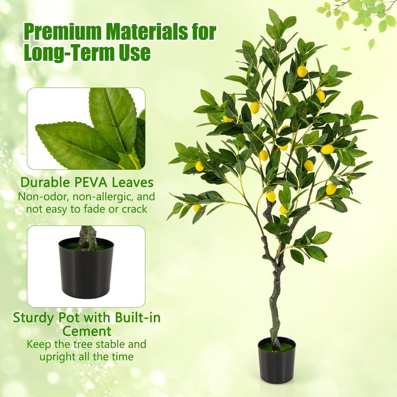 Load image into Gallery viewer, Goplus Artificial Lemon Tree
