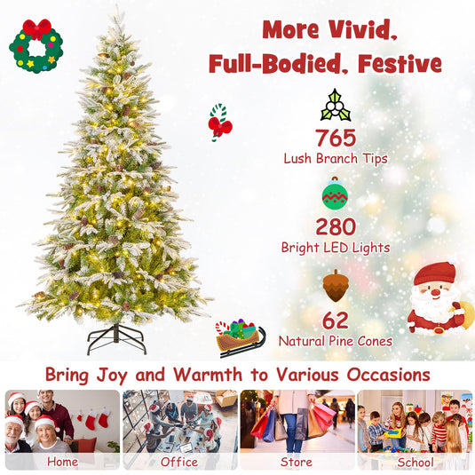 Pre-Lit Artificial Christmas Tree