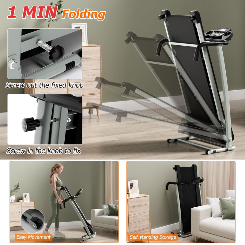 Load image into Gallery viewer, Goplus Foldable Treadmills for Home
