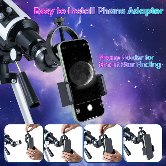 Goplus 70 MM Aperture Refractor Telescope for Beginners & Adults