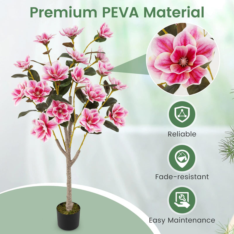 Load image into Gallery viewer, Goplus 51” Artificial Magnolia Tree
