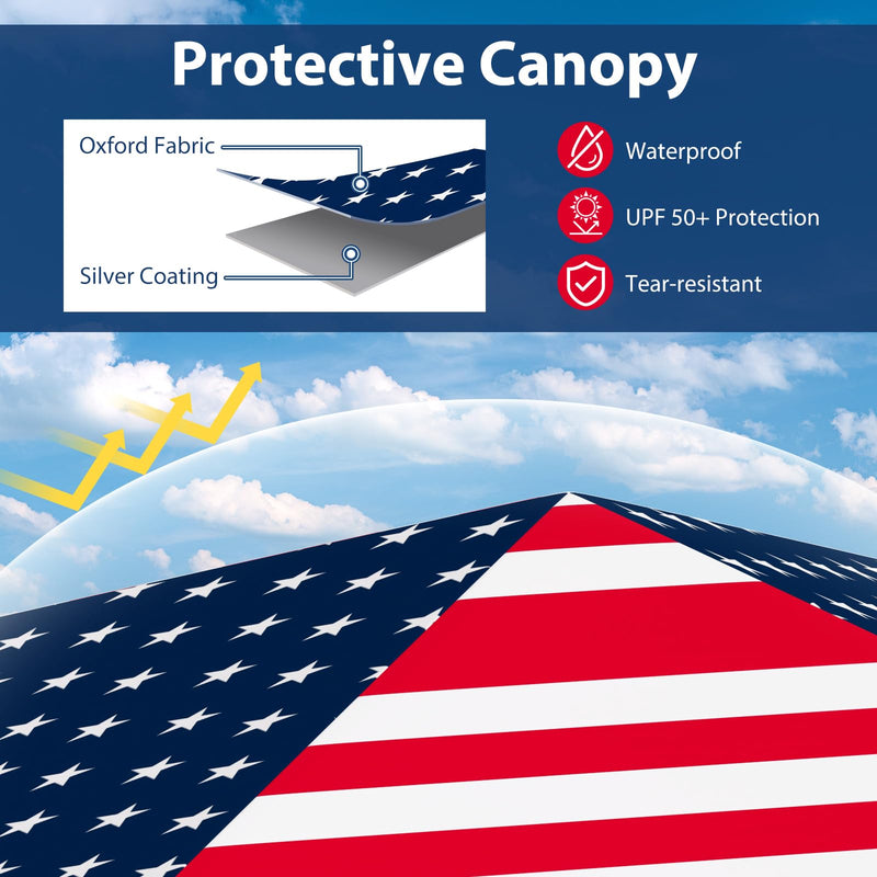 Load image into Gallery viewer, Goplus Pop-Up Canopy Tent 8.2&#39; x 8.2&#39; Instant Folding Shelter w/Carry Bag
