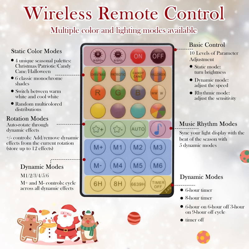 Load image into Gallery viewer, Goplus Smart Pre-Lit Artificial Christmas Tree with Remote Control APP-Controlled Multicolored RGB Lights

