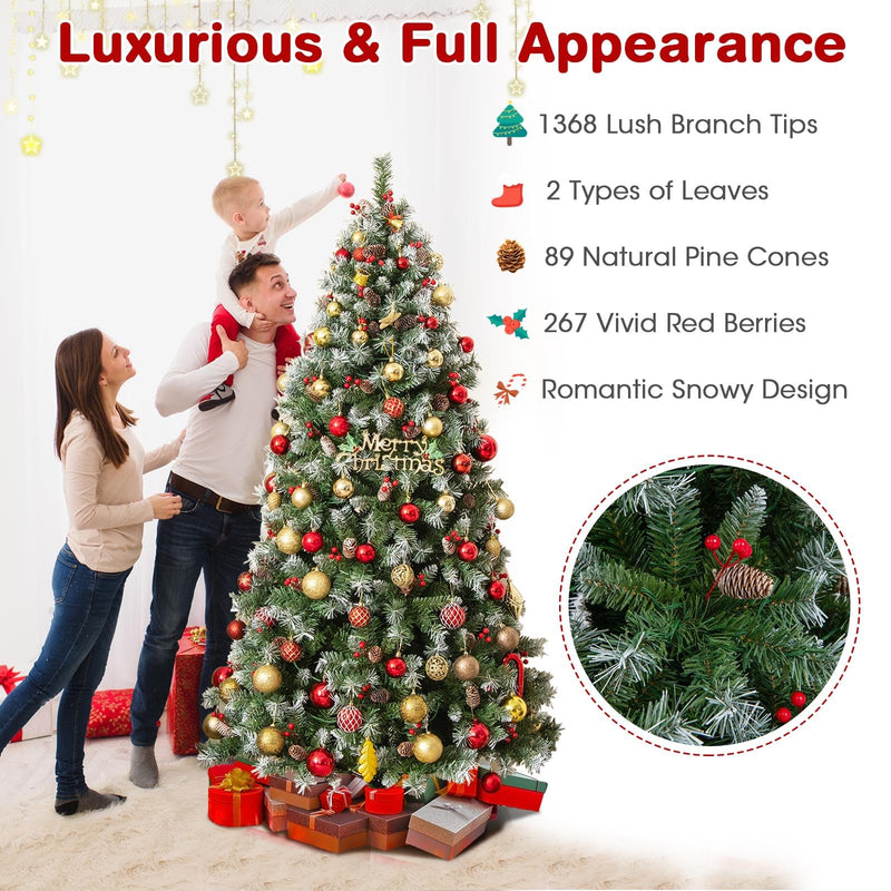 Load image into Gallery viewer, Goplus Pre-Lit Christmas Tree
