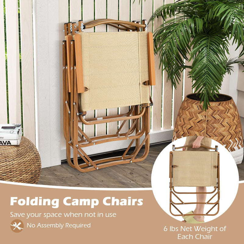 Load image into Gallery viewer, Goplus Lightweight Beach Chairs with Aluminum Frame Support 400 LBS
