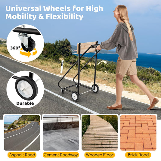 Goplus Outboard Boat Motor Stand
