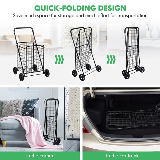 Goplus Shopping Carts for Groceries