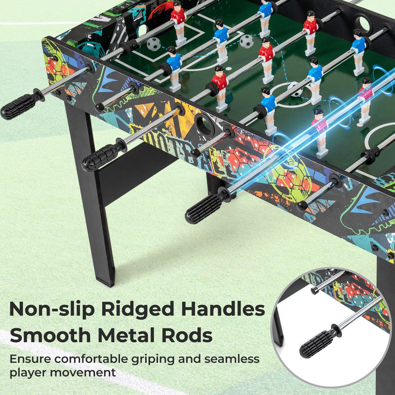 Load image into Gallery viewer, Goplus 2-in-1 Soccer Table with Detachable Legs for Tabletop for Indoor Home Office Bar Game Room

