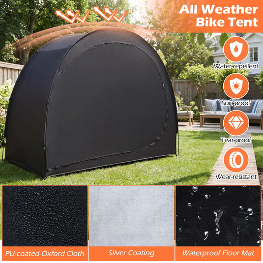 Goplus Bike Storage Tent Portable Bicycle Shed(6.9 X 4 Ft)