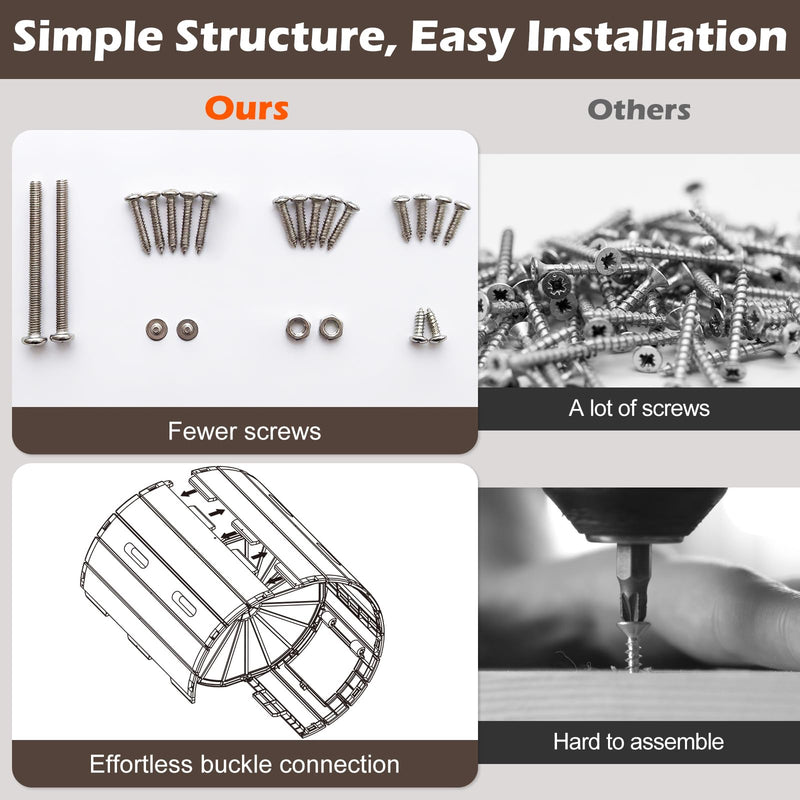 Load image into Gallery viewer, Goplus 37.5 Gallon Large Outdoor Compost Bin w/Dual Chambers &amp; 2 Lockable Doors

