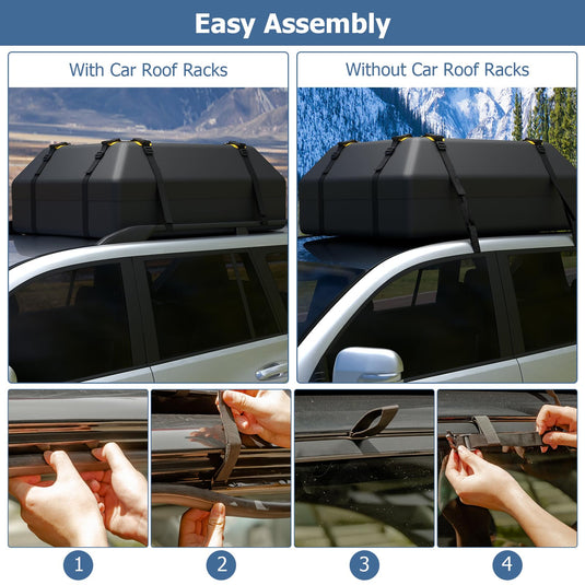 Goplus 15/21 Cu.Ft Roof Bag Cargo Carrier