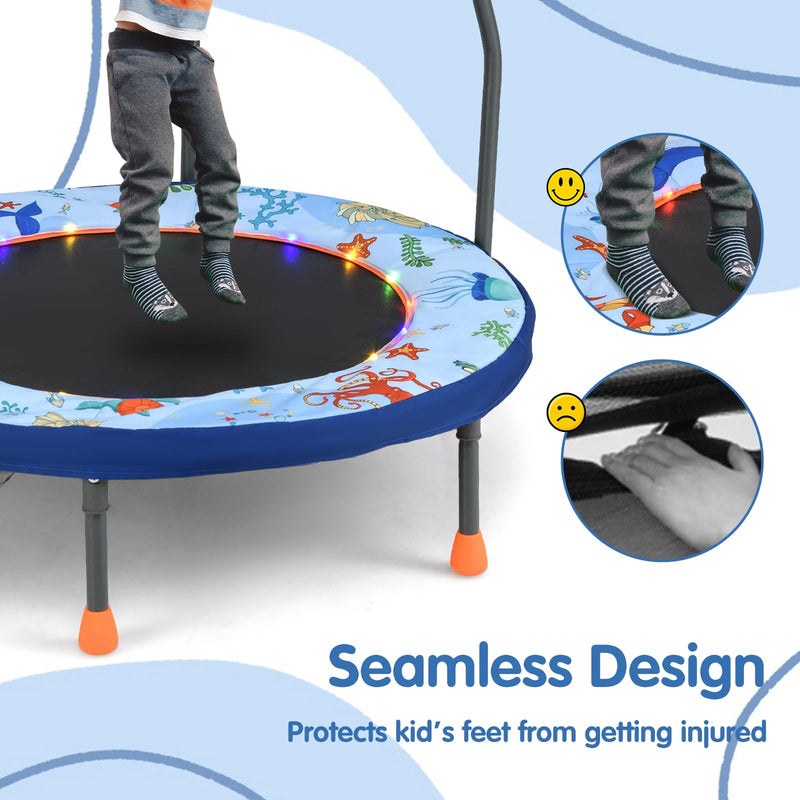 Load image into Gallery viewer, Goplus 36&#39;&#39; Foldable Toddler Trampoline for Kids
