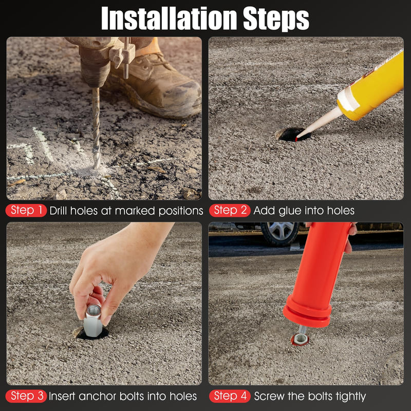 Load image into Gallery viewer, Goplus 10 Pack Traffic Delineator Posts
